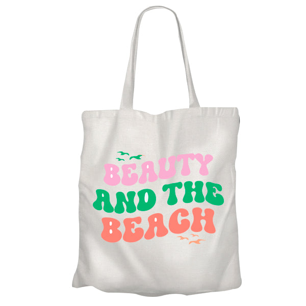 Shimmer Tote Bag - Beauty and the Beach