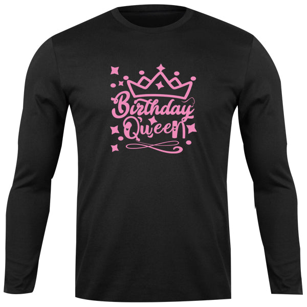 Long Sleeve Top - Birthday Queen