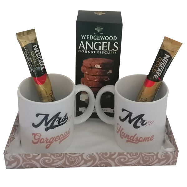 Mr Handsome & Mrs Gorgeous Gift Set - Angel Biscuits