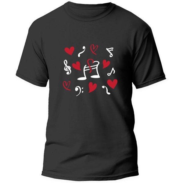 T-Shirt - Music Notes