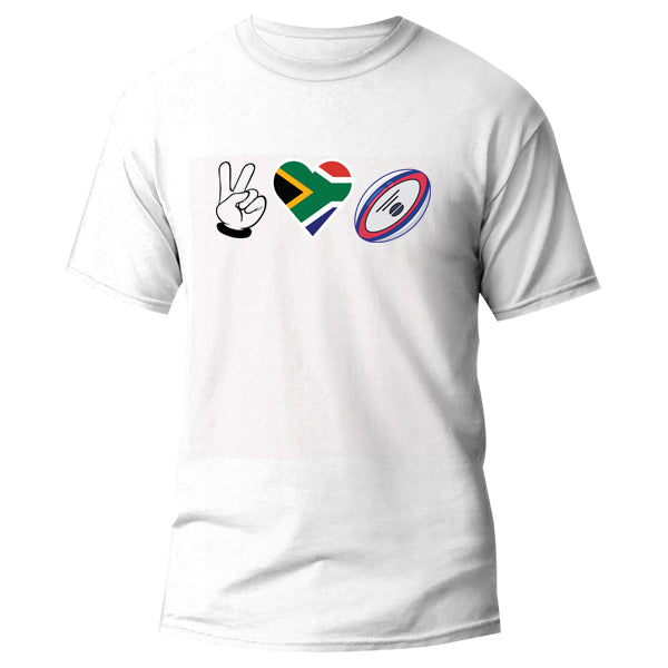 T-Shirt - Peace - Braai - Rugby