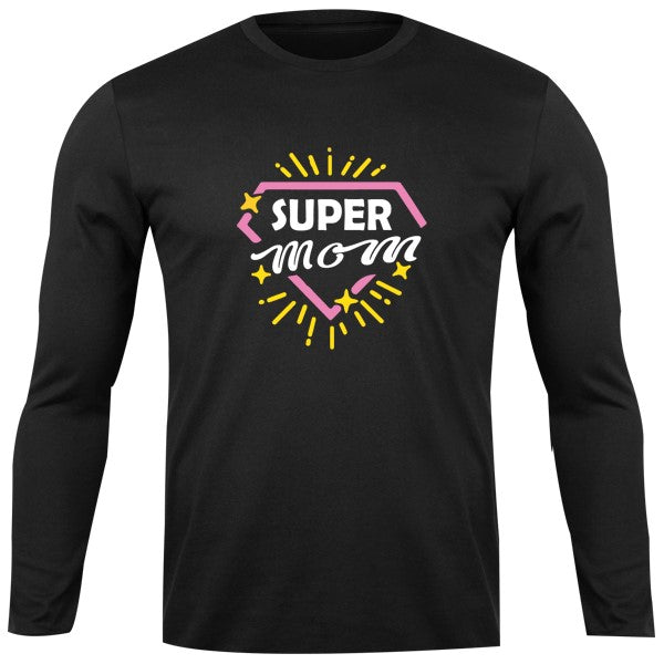Long Sleeve Top - Super Mom