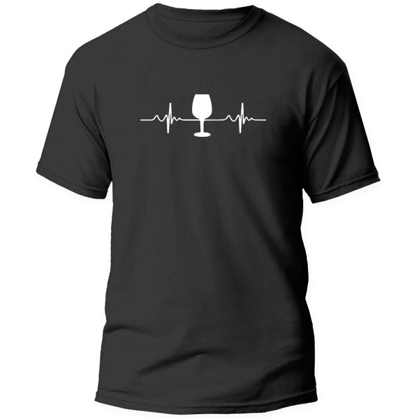 T-Shirt - Wine Glass Pulse