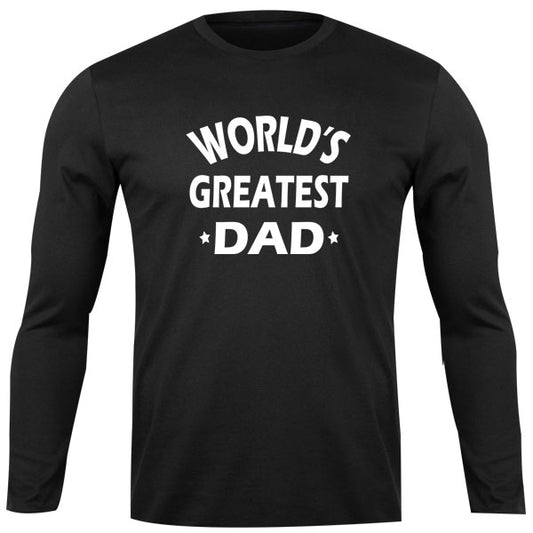 Long Sleeve Top - Worlds greatest Dad