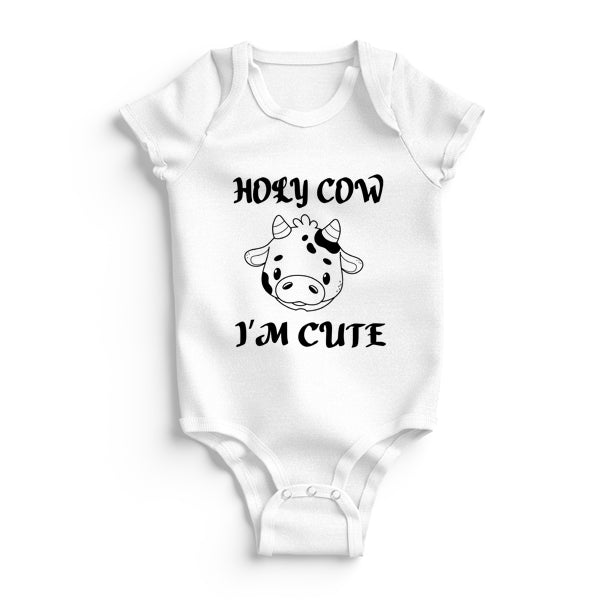 Baby Grow - Holy Cow I'm Cute
