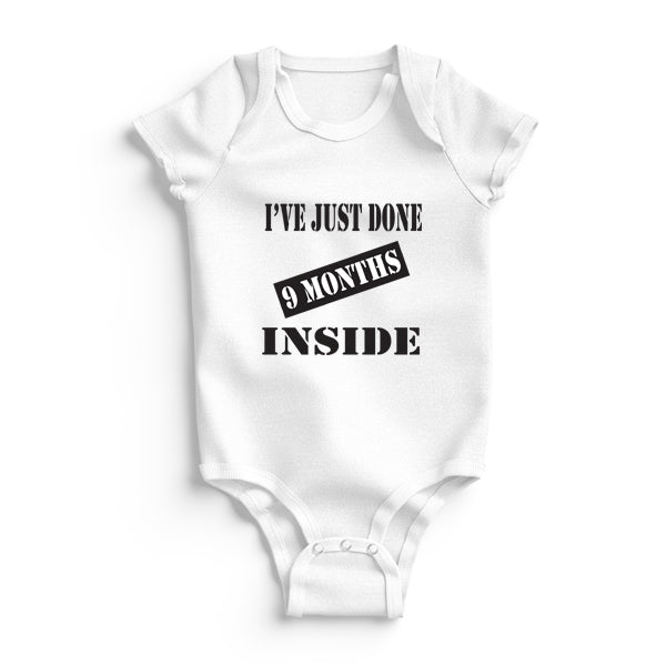 Baby Grow - I've just done 9 months inside