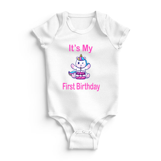 Baby Grow - It's my First Birthday
