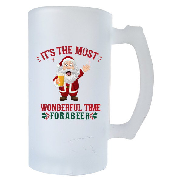 Beer Mug - It's the most wonderful time of the year