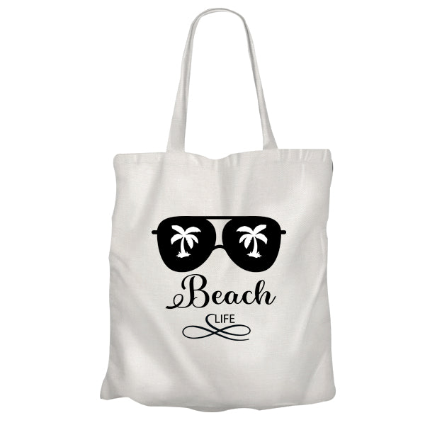 Shimmer Tote Bag - Beach Life