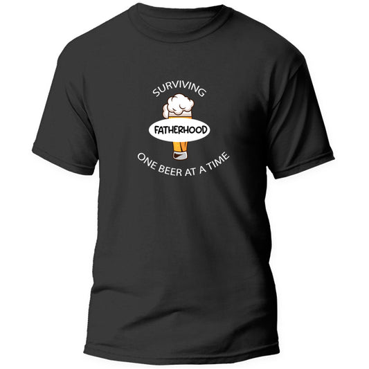 T-Shirt - Surviving Fatherhood one Beer at a time