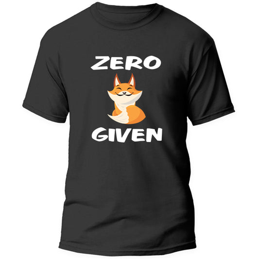 T-Shirt - Zero Fox Given